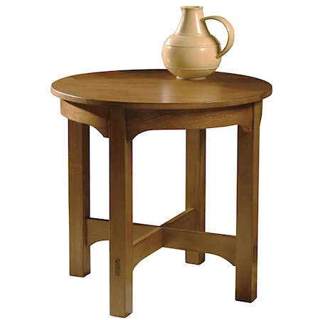 Round End Table